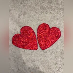 IKEA Red Heart-Shaped Door Mats